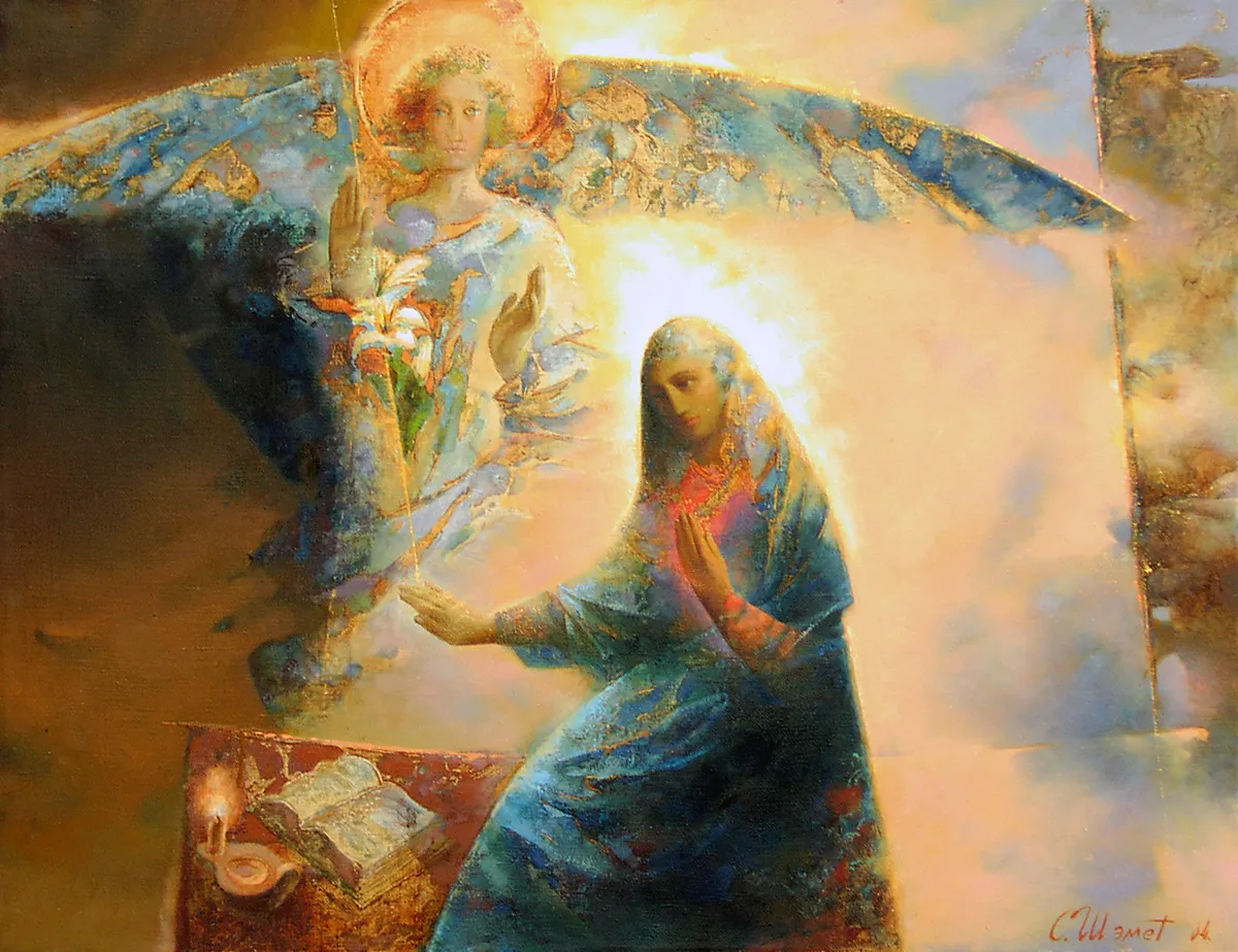 The Annunciation (of the Blessed Virgin Mary). 107 x 82