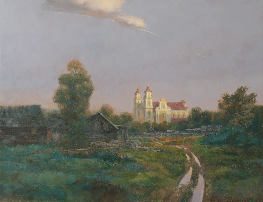 Budslav. Oil on canvas