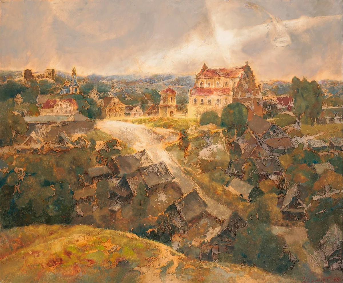 Holshany. Oil on canvas
